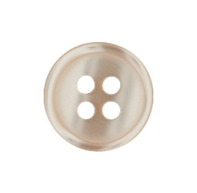 Hemdknopf 4-Loch creme
