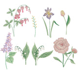 Stick and Stitch Packung "Blumen XL"