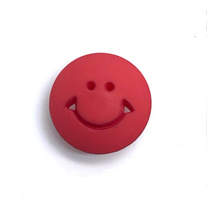 Kinderknopf "Smiley rot"