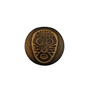 Holzknopf "TIKI"