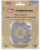Rub-on Patch MERINO Textilflicken zum Raparieren
