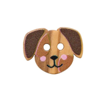 Kinderknopf "Bauernhof-Hund"