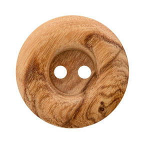 Holzknopf 2-Loch