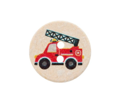 Kinderknopf recycelt "Feuerwehr"