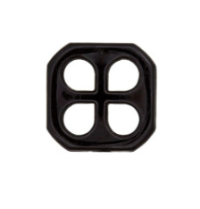 Gegenknopf schwarz