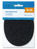 Jeans-Flecken "Oval" zum Aufbügeln