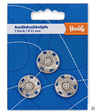 Annähdruckknöpfe Ø 21mm