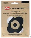 Rub-on Patch MERINO Textilflicken zum Raparieren