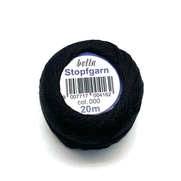 Bella Stopfgarn- schwarz