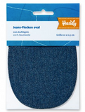 Jeans-Flecken "Oval" zum Aufbügeln