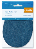 Jeans-Flecken "Oval" zum Aufbügeln