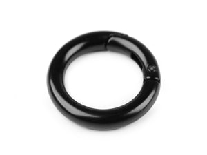 Karabiner Ring 25mm- Schwarz matt