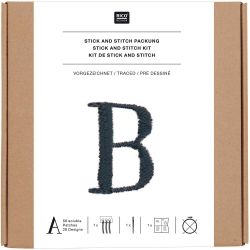 Stick and Stitch Packung "Alphabet,schwarz"