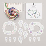 Stick and Stitch Packung "Blumenkränze XL"