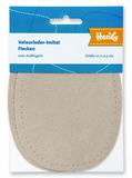 2er-Set Velourleder-Imitat Flecken