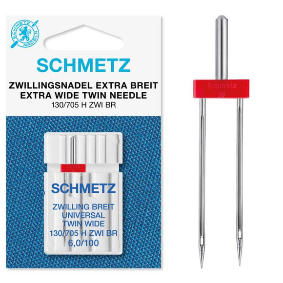 SCHMETZ Zwillingsnadel Universal 130/705 H ZWI 100/16 6.0