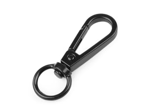 Karabiner 12mm- schwarz matt