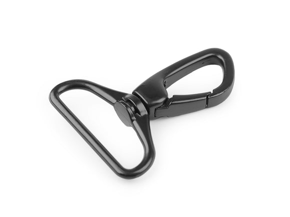 Karabiner 38mm- schwarz matt