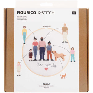 Stickpackung "Figurico Family"