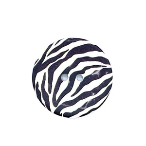 Knopf-Kokosnuss "Zebra"