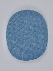 2er Set Jeans-Flecken oval zum Aufbügeln