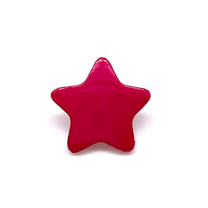 Kinderknopf "Stern"- pink